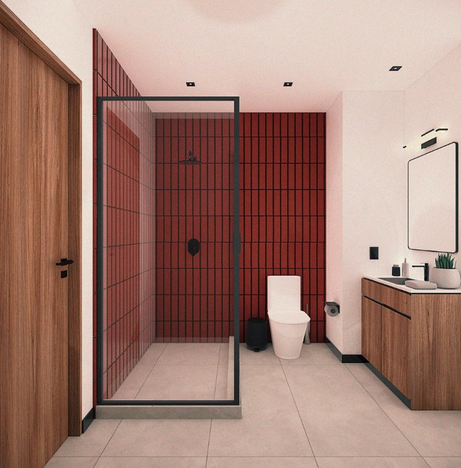 Baño principal — The Morgan Towers